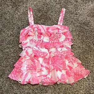 Lily Pulitzer adjustable strap top